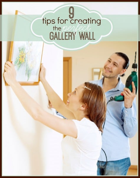 9 Tips for Creating the Perfect Gallery Wall - Tipsaholic, #gallerywall, #art, #DIY, #artwall, #photos, #pictures