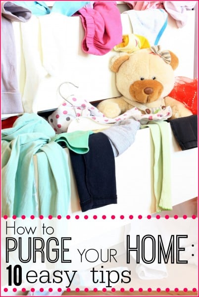 How to Purge Your Home - Tipsaholic