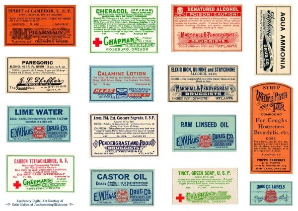 15 Free Vintage Medical Halloween Images | Remodelaholic.com