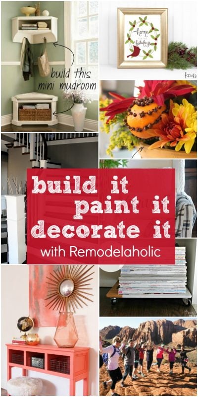DIY Tutorials and Decorating Ideas from @Remodelaholic