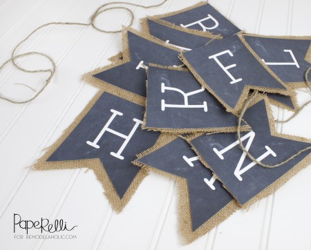 Thanksgiving Banner @Remodelaholic
