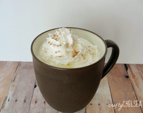 pumpkin spice steamer