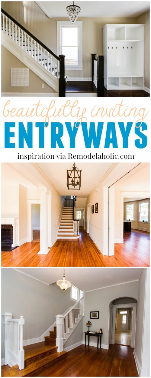 Renovating for an Inviting Entryway | Remodelaholic