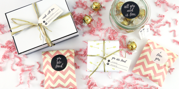 Remodelaholic Printable Valentines Day Stickers and Tags