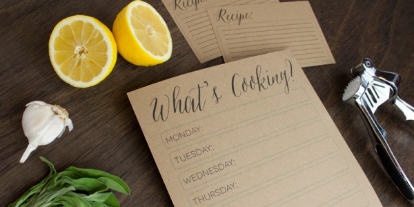 Meal Planning Printables