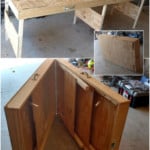 Diy Portable Folding Workbench Plans Remodelaholic