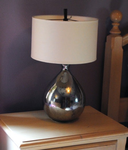 mercury glass lamp 16