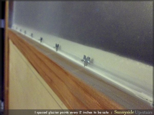 Adding a Plexiglass Panel to Newly Built Entry Door by Sunnyside Up-stairs featured on @Remodelaholic