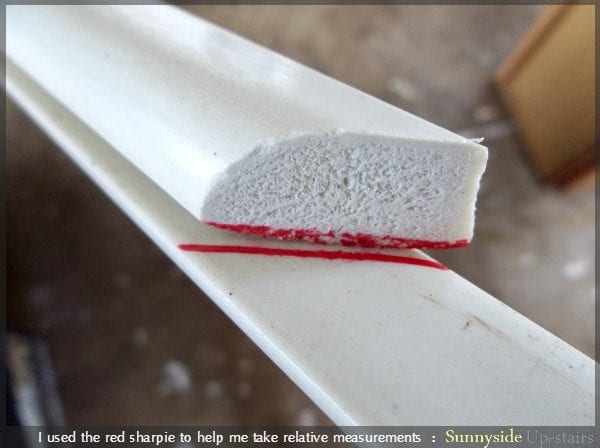 How to Add a Glass Pane to Newly Built Door by Sunnyside Up-stairs featured on @Remodelaholic