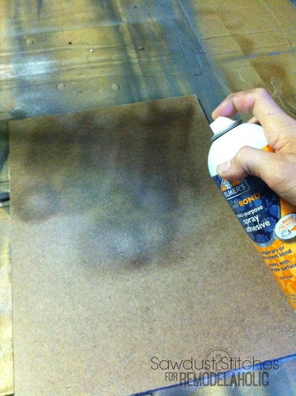 backing rustic frame sawdust2stitches for remodelaholic.com