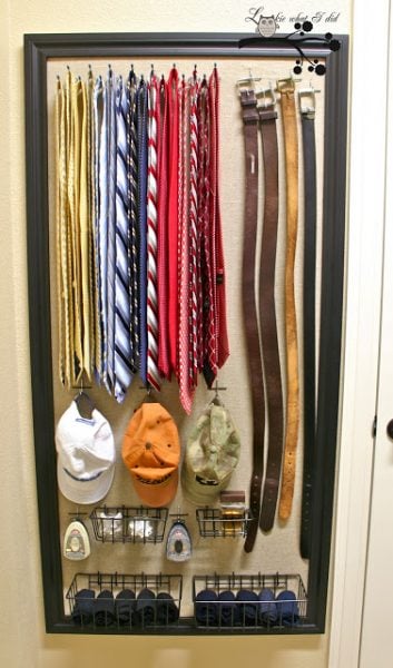 Pegboards can be used in every room in your house! Here are 32 pegboard ideas to show you just how versatile the humble pegboard can be. 32 Pegboard Ideas For Every Room in Your House via @tipsaholic #pegboard #diy #homedecor #home