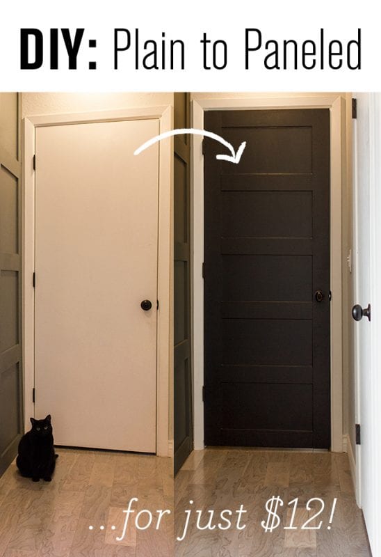 5 Panel Door From A Flat Hollow Core Door Remodelaholic 5-panel-door-from-a-flat-hollow-core-door-remodelaholic