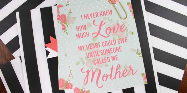 Mother's Day Print by Paperelli for Remodelaholic