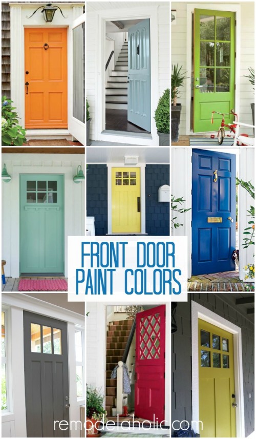 50 Beautiful Doors + Front Door Paint Colors Remodelaholic