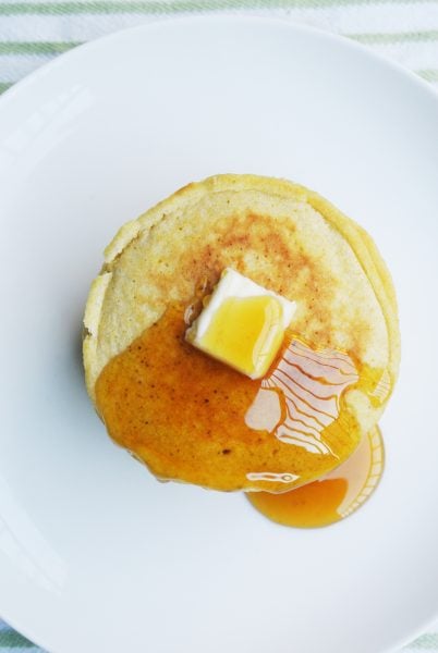 Love to make pancakes on lazy Saturday mornings? Here are 50 amazing pancake recipes to have on hand for your next leisurely breakfast. 50 Delightful Pancake Recipes for Saturday Mornings via @tipsaholic #breakfast #recipes #pancakes #recipe
