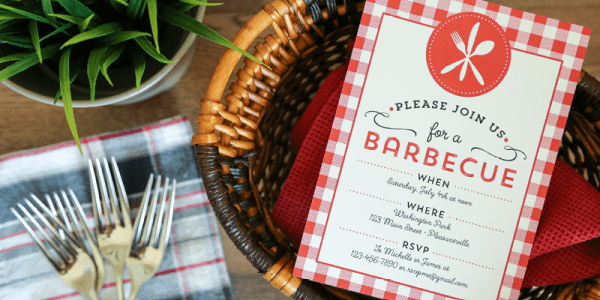 Celebrate summer with a good old fashioned barbecue! Download this free printable BBQ Invitation and customize with your own details. Design by Elegance & Enchantment for Remodelaholic.