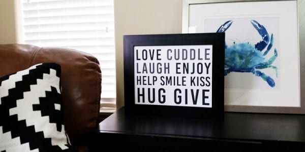 Family Values Printable by Paperelli @Remodelaholic