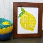 Lemon Art Printables by Paperelli @Remodelaholic