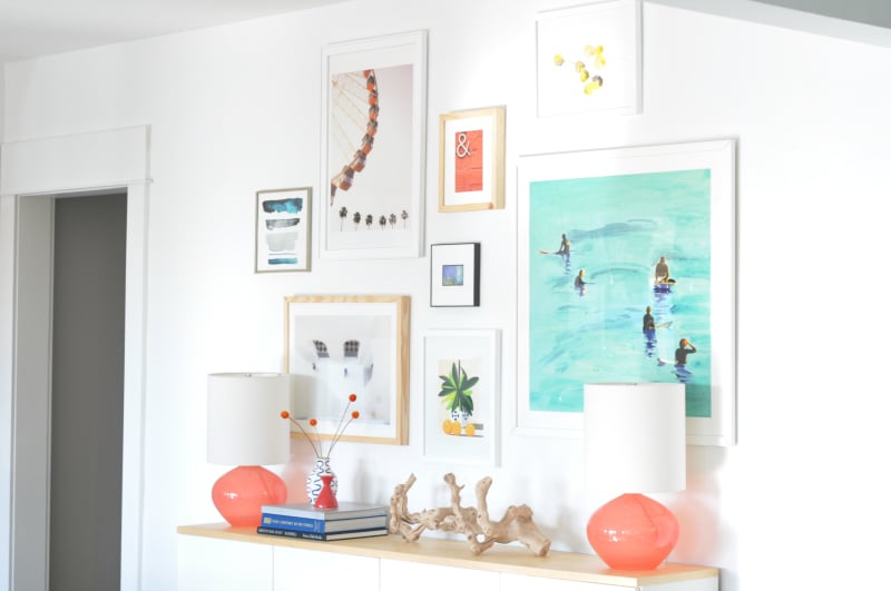 Tips For Creating A Modern Balanced Gallery Wall Remodelaholic Tips For Creating A Modern Balanced Gallery Wall Remodelaholic