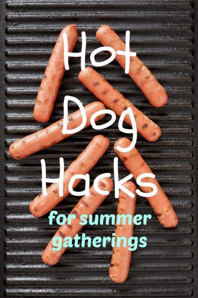 Make hot dogs for your next gathering with less hassle and more flavor using these fantastic hot dog hacks! Hot Dog Hacks for Parties ~ Tipsaholic.com #hotdog #recipe #summerfamilyactivities