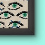 peek kaleidoscope eyes modern art print