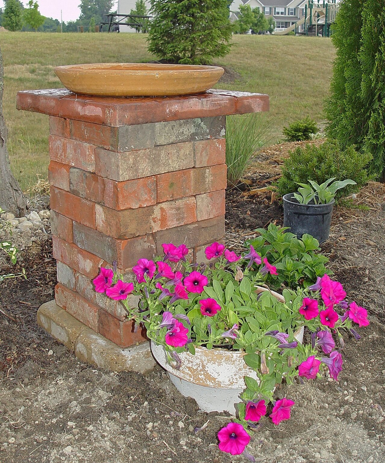 19 Fun and Easy DIY Birdbath Ideas Remodelaholic
