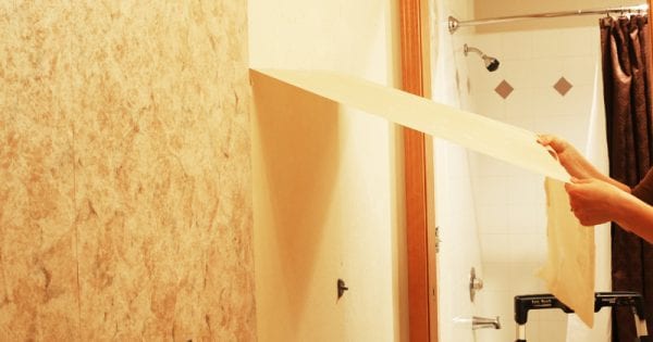 Remove wallpaper in 2 easy steps WITHOUT chemicals! And find out how to prep for paint!