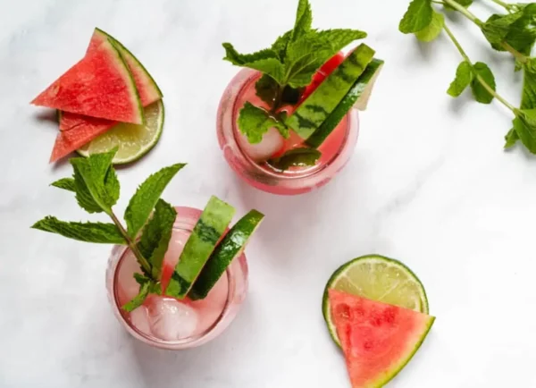 Mint Lime Watermelon Mocktail Recipe Keeping The Peas, Summer Watermelon Recipes Remodelaholic