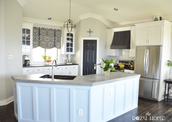 Jill The Rozy home painted kitchen cabinets review DIY