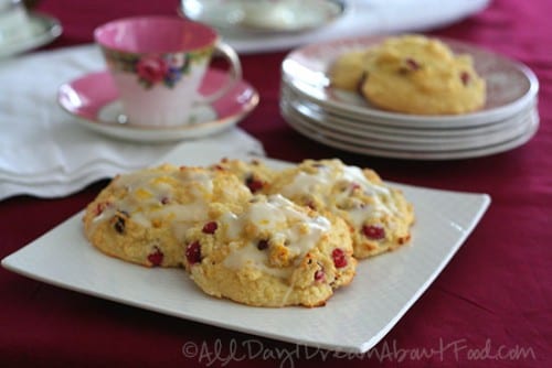 Gluten-Free Bread Recipes - cranberry orange drop scones gluten-free bread recipe