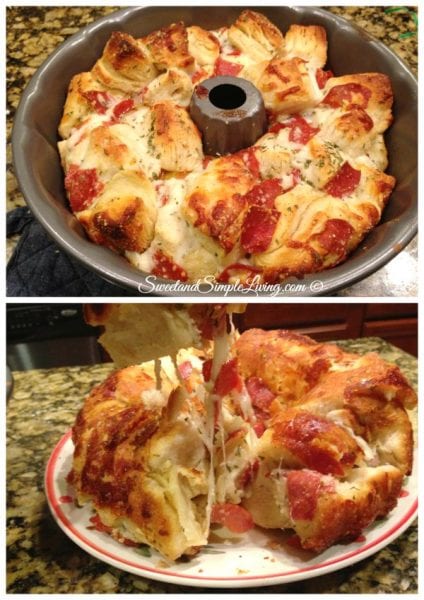 easy pull apart pizza bread recipe