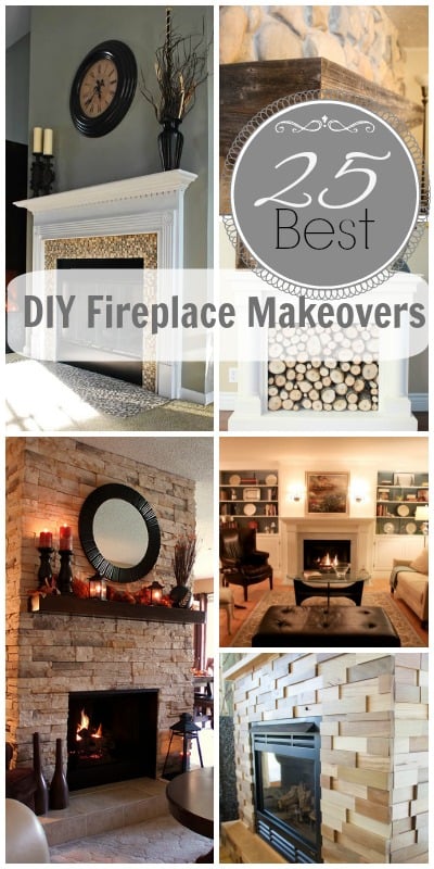 25 Best Diy Fireplace Makeovers