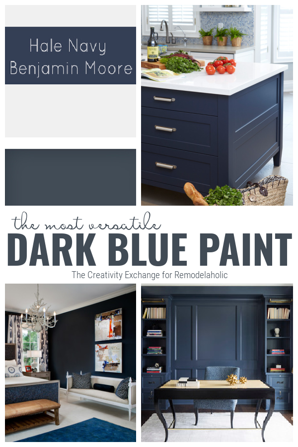 Color Spotlight: Benjamin Moore Hale Navy | Remodelaholic