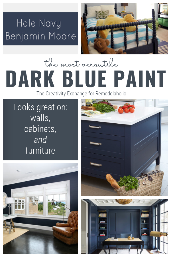 Color Spotlight: Benjamin Moore Hale Navy | Remodelaholic