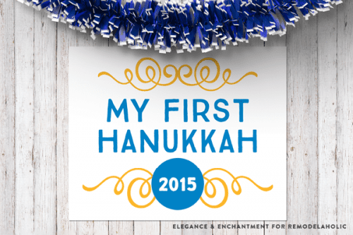 Free Printable Baby's First Holiday Signs | Remodelaholic