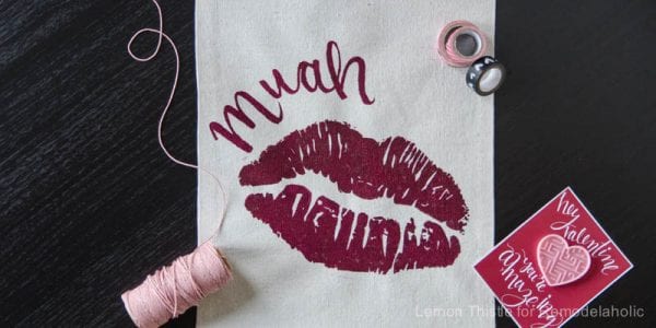 DIY Valentine's Day Banner- it's about time I found some Valentine decor that's not tacky!