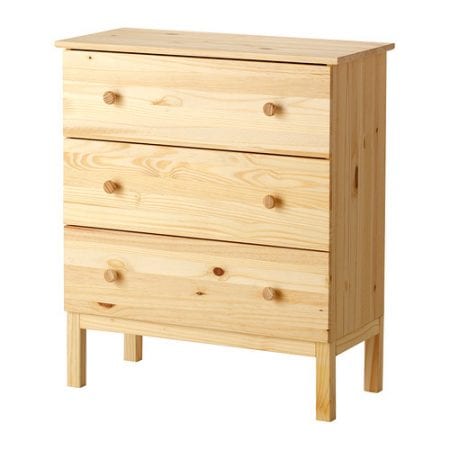 tarva three-drawer chest ikea
