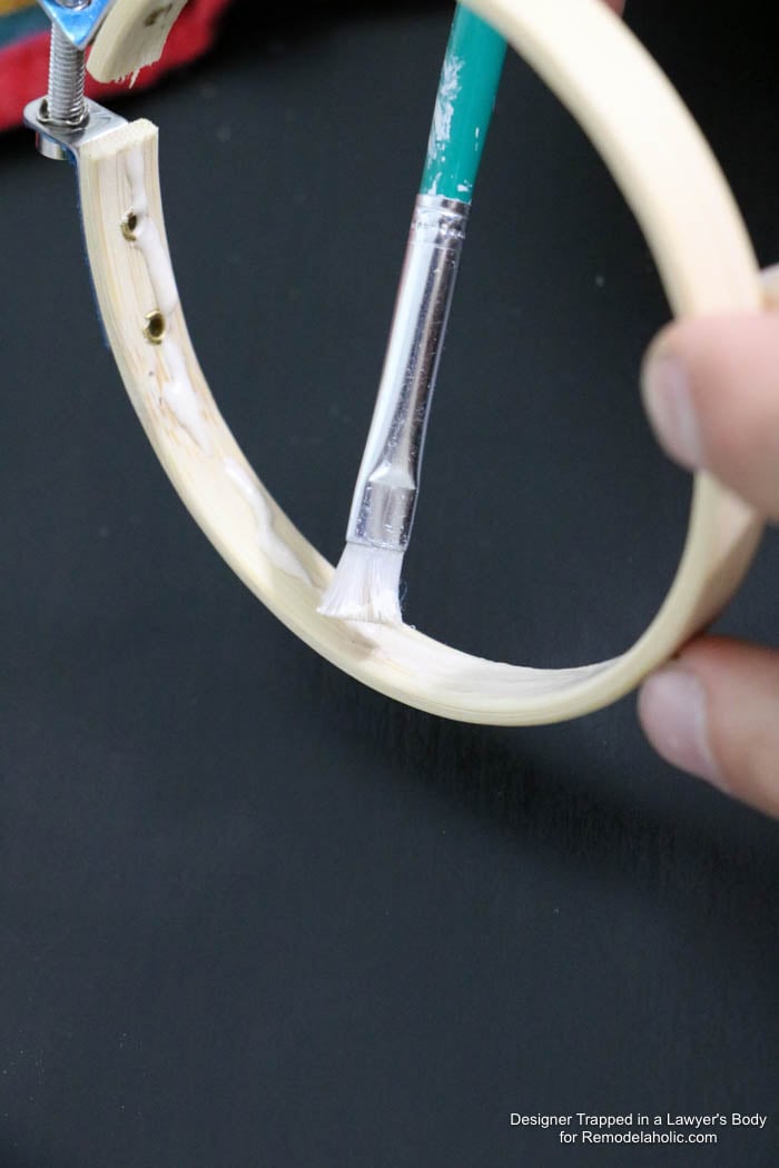 WOW! Come learn how to make your own wood bead chandelier with this awesome tutorial by Designer Trapped in a Lawyer's Body for Remodelaholic.com!