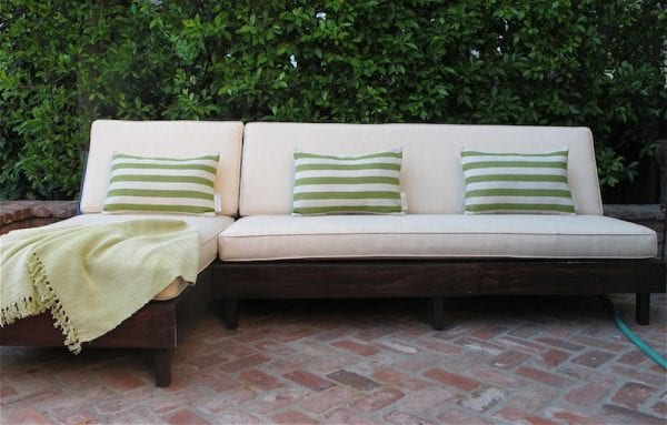 A new sofa is expensive! It can be hard to justify a new sofa purchase, especially if your old one is still comfortable and functional. Instead of buying a new one try one of these 28 ways to bring new life into an old sofa via remodelaholic.com #sofa #slipcovers #reupholster #couches #sofas