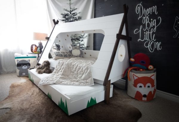 Amazing tent trundle bed in the cutest kids room ever Hello Bowsers