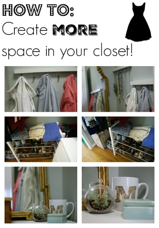 Easy Tricks to Create More Closet Space | Remodelaholic