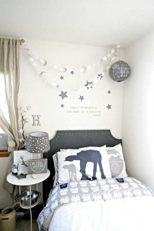 Star Wars Themed Nursery via Apartment Therapy