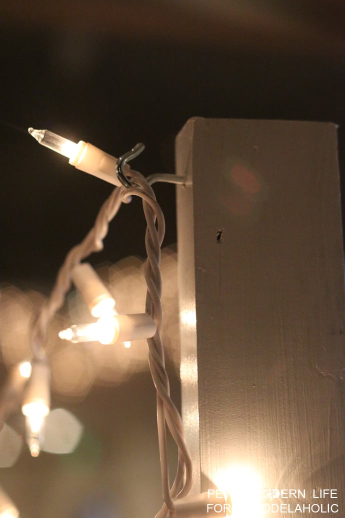 Easy DIY Light Stands for String Lights Remodelaholic