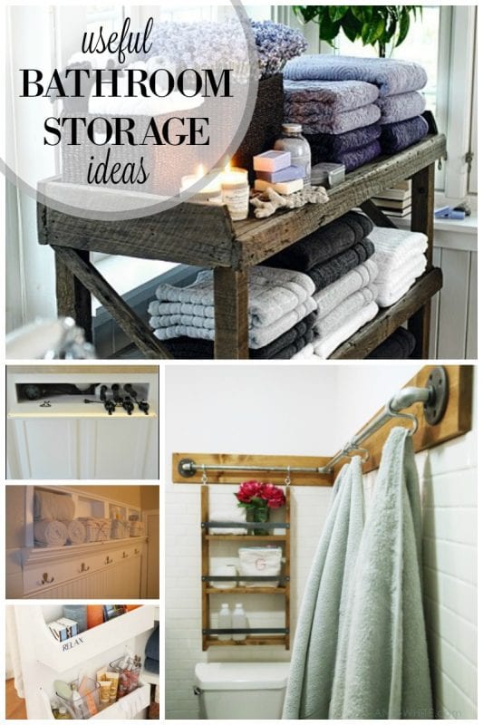 Useful Bathroom storage ideas