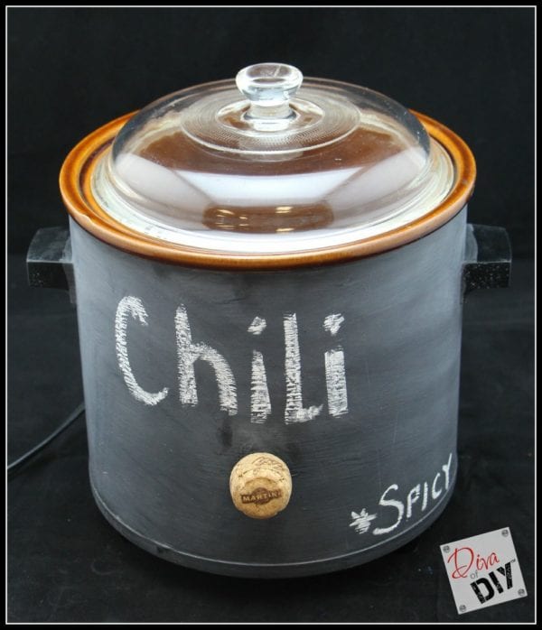 chalkboard slow cooker