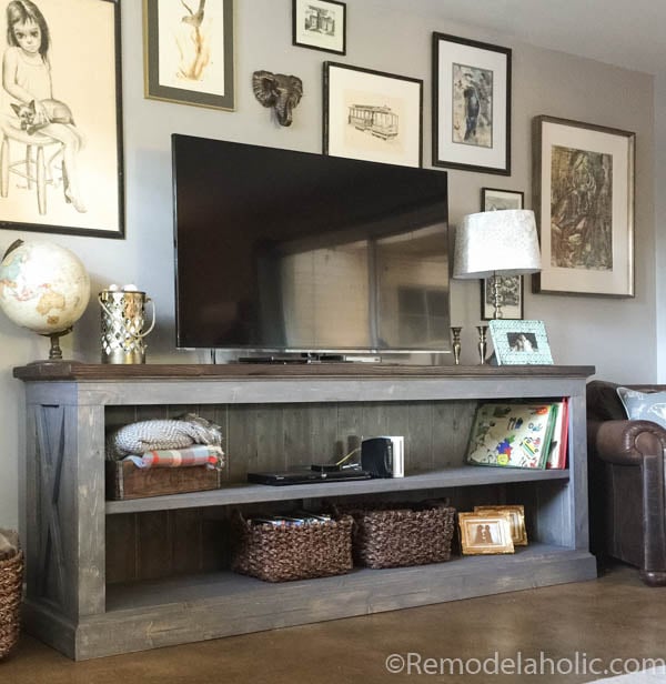 console sideboard table plans @remodelaholic.com-1