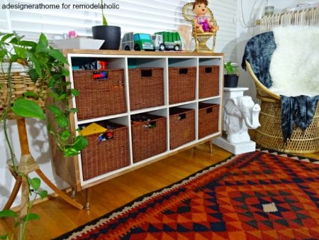 Easy IKEA Hack: Wood Wrapped Kallax Cube Shelf | Remodelaholic