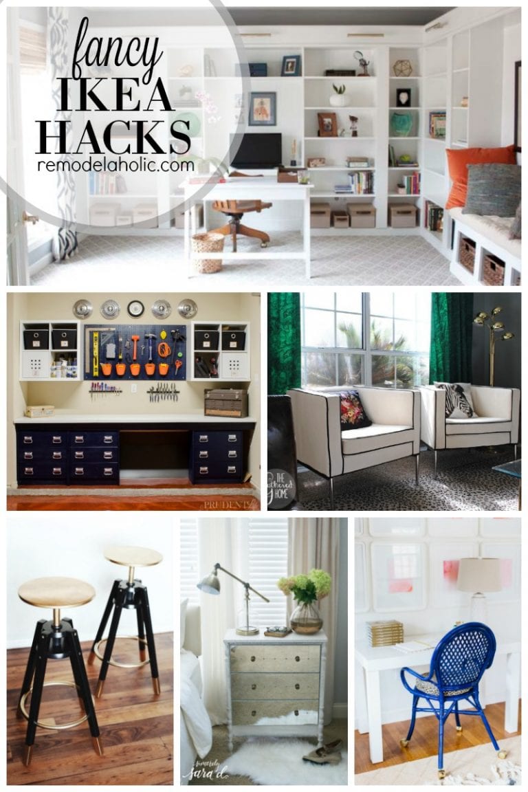 Remodelaholic 25 HighClass IKEA Hacks