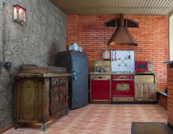 funky steampunk kitchen appliances