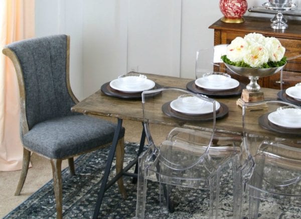 How to build your own (faux) live edge table for about $80 @Remodelaholic feat